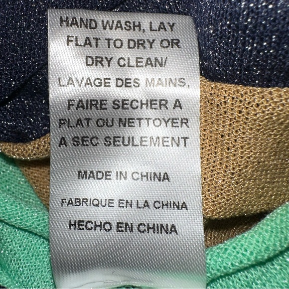 Allison New York Striped Sleeveless Knit Maxi NWT - Medium‎ - Picture 9 of 9